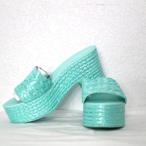 Nine West RaftS3 Sandals Size 10M NIB Slip On - Picture 1 of 7